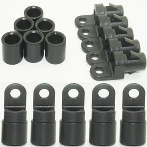 Pack of 30 1/4" Rope Terminal for 1/4" Bungee Elastic Shock Cord Pad Hook End - Picture 1 of 7