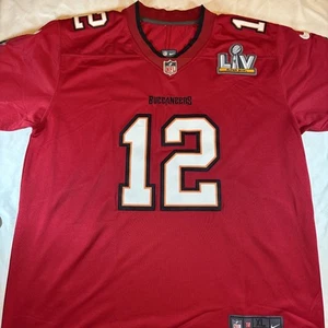 Camiseta deportiva para hombre Tom Brady Tampa Bay Buccaneers Nike Super Bowl LIV talla XL NFL #12 - Imagen 1 de 7