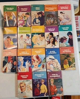 Lot of 18 Vintage Harlequin Presents Paperback Books 1980’s Romance Novel - Image 1 of 4