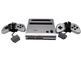 Retro-Bit Retro Duo 2 in 1 Console System W/ Controllers & 4 NES Nintendo Games