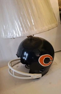 Vintage Chicago Bears Football Helmet Table Lamp - Picture 1 of 8