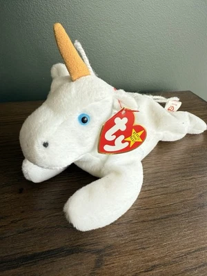 Ty Beanie Baby Mystic the Unicorn 1994 Retired Original with Blue Eyes – Rare - Image 1 of 4