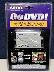 Sima Go DVD CT-2 Digital Video Converter Made In Taiwan New Sealed 2003 - Picture 1 of 7