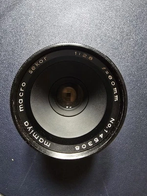 Mamiya Macro Sekor 60mm f/2.8 Prime Lens for M42 Mount Untested P/R - Image 1 of 4