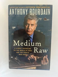 Medium Raw (Signed by Anthony Bourdain—NEW 1st Ed. & Print) + Nasty Bits - Picture 1 of 17