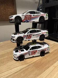 3 Car 1/24 Scale Nascar PLA 3D Printed Stands. No Cars Included. - Picture 1 of 2