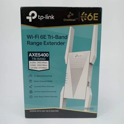Nuevo extensor de alcance Tp-Link AXE5400 Wi-Fi 6E RE815XE Foto 1 de 4