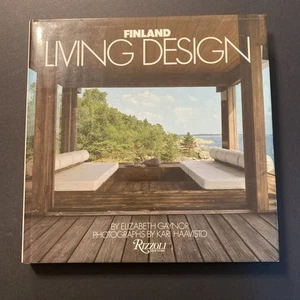 FINLAND LIVING DESIGN 1984 Rizzoli Modern ARCHITECTURE Design Scandinavian - Picture 1 of 13
