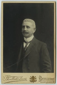 Cabinet 1921 Van Hoeter-Louvois à Bruxelles. Un  directeur nommé Goossens. - Picture 1 of 2