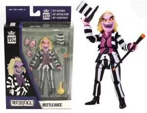 Modellino BST AXN Beetlejuice 5" The Loyal Subjects film horror da collezione - Foto 1 di 4