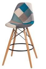 P016W Hoker Patchwork blue Modern Stylish