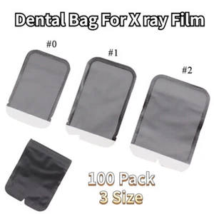 100 buste barriera custodia protettiva dentale per scansione radiografica digitale X misura 2/1/0 - Foto 1 di 6