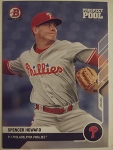 Spencer Howard 2020 Bowman Next Prospect Pool Topps Exclusive SP