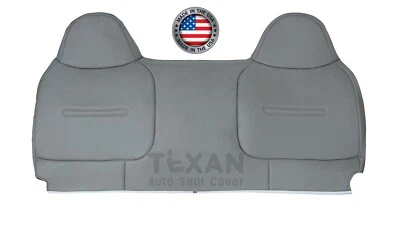 Cubierta de asiento trasero inclinada gris vinilo Ford F250, F350, F450, F550 XL 2003, 2004 Foto 1 de 4