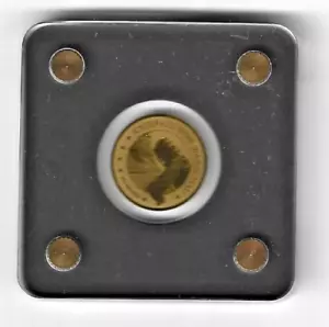 Gold - Tschad 3000 Francs 2020 Kniefall Warschau 1/500 Unze 999er Gold - Bild 1 von 2