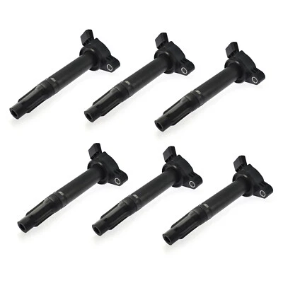 6X 90919-02251 Ignition Coils for Camry RAV4 Avalon Lexus RX350 ES350 3.5L UF487 - Image 1 of 4