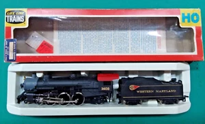 LIFE LIKE #1403 Western Maryland Steam Engine Locomotive 4-6-2 & Tender - Picture 1 of 4