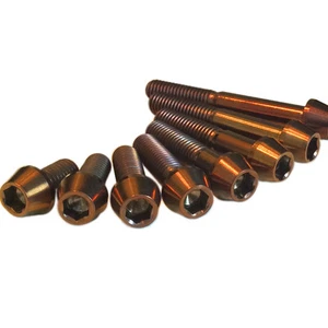 M5 Titan Schrauben Bronze Farbe Unglaubliche Qualität Lebenslange Garantie - Bild 1 von 1