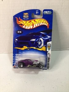 2003 Hot Wheels #19 First Editions 7/42 1/4 MILE COUPE Purple w/Chrome 5 Spokes - Picture 1 of 3