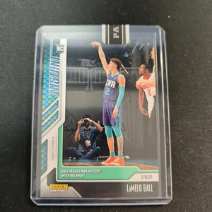 2020-21 Panini Instant NBA #73 LaMelo Ball 2/8 jersey number 1/1 RC A2 - Picture 1 of 2