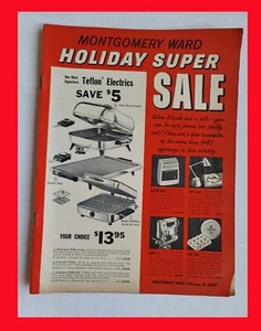 1965 Montgomery Ward Holiday Catalog Fashion Cameras Bikes Toys Dolls Tools More - Picture 1 of 9