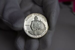 Silver Half Dollar 1982 George Washington on Horseback US Proof Coin Mint S - PF