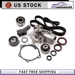 Timing Belt Water Pump Kit For 2.4L Mitsubishi Eclipse Outlander Galant Lancer - Foto 1 di 8