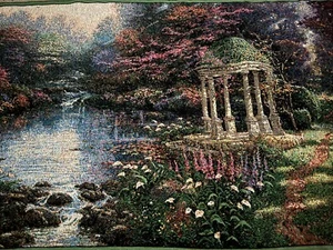 thomas kinkade tapestry throw blanket - Picture 1 of 4