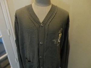 Chaqueta Jeans Green Pepe Aspecto MILITAR con Botones SE ADAPTA a Adultos 2XL Hallazgo Raro - Imagen 1 de 10