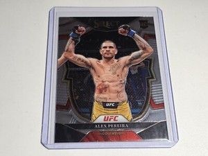 Alex Pereira Rookie Card 2023 Panini Select UFC 