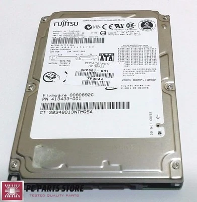 Fujitsu 100GB SATA 2.5" MHV2100BH PL CA06672-B25500C1 CA26338-B74104BA PCB PARTS - Image 1 of 4