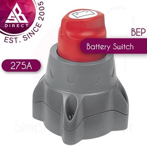 Interruptor de batería de encendido y apagado BEP 700│275A│Montado en superficie│Para barcos marinos - Imagen 1 de 2