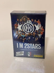 INTER PANINI IM 2STARS BOX 50 CARD + 1 LIMITED EDITION CARD 2023/2024 SIGILLATO - Foto 1 di 4