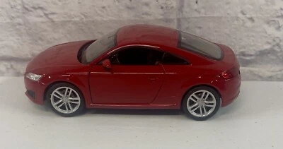 *BRAND NEW* 1:24 Welly Diecast Car Audi TT Coupe  Red - Image 1 of 4