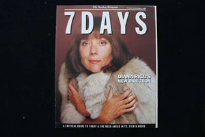 1989 OCTOBER 29-NOVEMBER 4 7 DAYS MAGAZINE - DIANA RIGG COVER - E 24463 - Picture 1 of 2