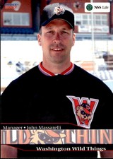 2007 Washington Wild Things Choice #29 John Massarelli Massillon Ohio OH Card