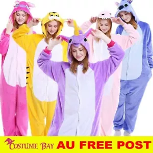 Stitch Adult Kigurumi Animal Cosplay Unisex Pajamas Pyjamas Onesies Costume - Picture 1 of 39