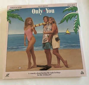 Only You : Laserdisc Live Home Video Movie 1992- Helen Hunt- Sealed!! - Picture 1 of 4