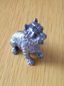 Faithful Friends Westie West Highland White Terrier Sitting Dog Pewter UK - Picture 1 of 5