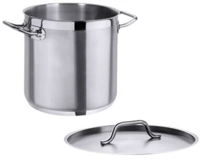 Contacto 2201/360 Kochfopf 36 Liter mit Deckel Suppentopf Bratentopf Edelstahl - Bild 1 von 1