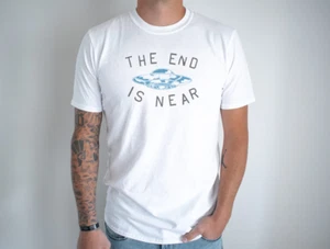The End is Near T shirt | Vintage 90s aesthetic graphic UNISEX t-shirt - Picture 1 of 3