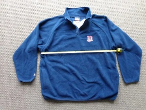 VINTAGE MLB Minnesota Twins Heavy Weight Fleece Jacket Sewn Logos ( XL ) - Picture 1 of 5