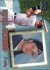 1998 Pacific Invincible Platinum Blue #78 Ryan Klesko 