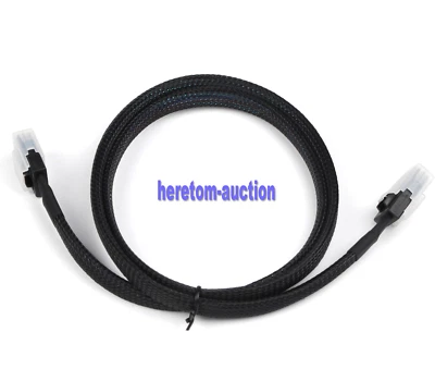 1M Internal Mini SAS 12Gbps 36-Pin To SFF-8087 Data Raid Cable Ultra Slim Cable - Image 1 of 4