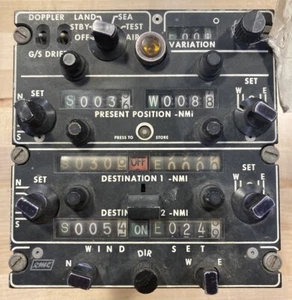 Controllo navigazione radar Doppler vintage APN-175(V) / 461-339 Radar Set Control - Foto 1 di 4