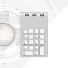  Keyboard Number Pad USB Numeric Keypad for Laptop Macro External Multifunction