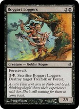 BOGGART LOGGERS ~mtg NM Lorwyn Com x1