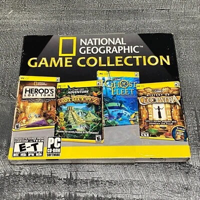 National Geographic - Game Collection- CD for PC (SEALED NIB) - Image 1 of 2