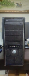 Cooler Master Elite 334U Mid Tower Case with 2 Fans & SATA CD Drive - Used - Picture 1 of 9