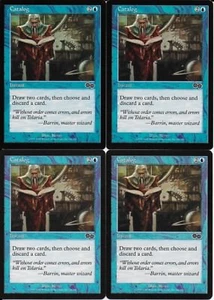 MTG: CATALOGO Saga di Urza COMUNE; giocato, ottime condizioni x4 - Foto 1 di 2